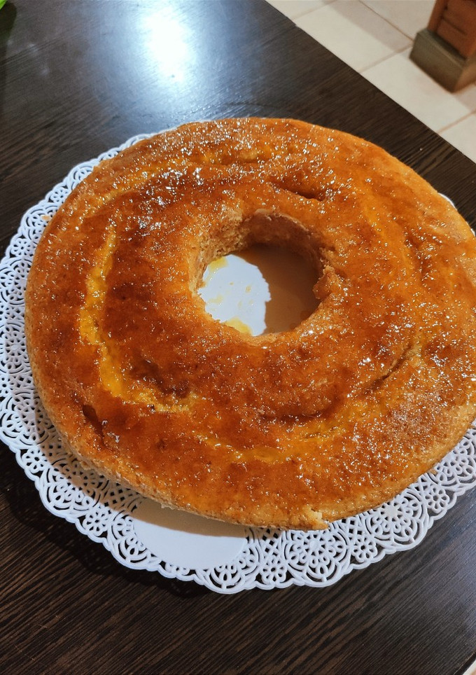Una foto de Budín de mandarinas