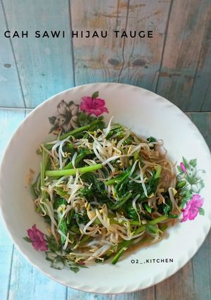 Foto resep Cah Sawi Hijau Tauge