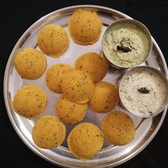 A picture of Vegetable idli.