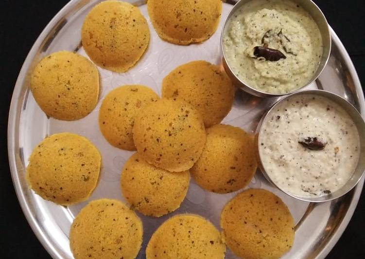 Recipe of Any-night-of-the-week Vegetable idli