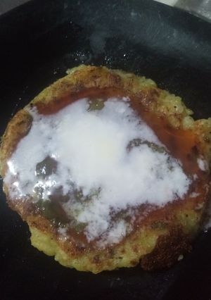 A picture of Homemade Aaloo Tikki.