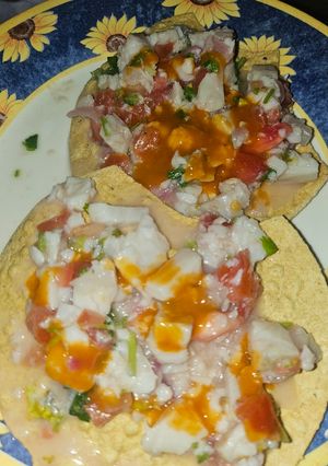 A picture of Cooked Fish Ceviche.