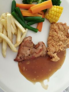 Foto resep Steak ayam brown sauce