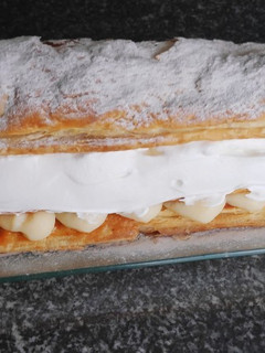 Una foto de Tarta milhojas fácil