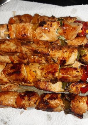 Φωτογραφία της συνταγής Homemade Καλαμάκια κοτόπουλο