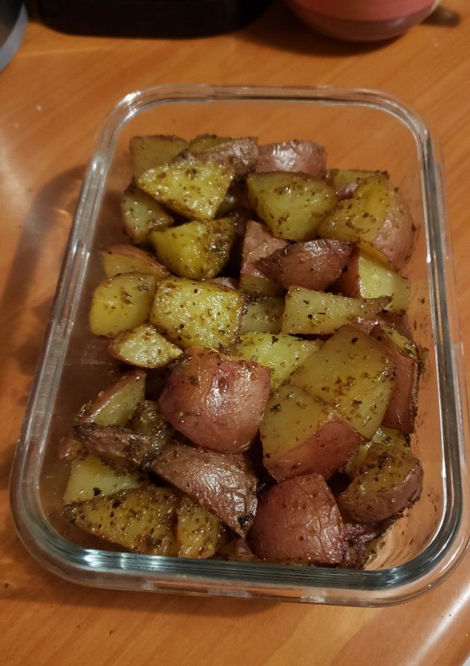 Una foto de Papas rústicas