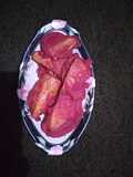 Ubi goreng esen strawberry