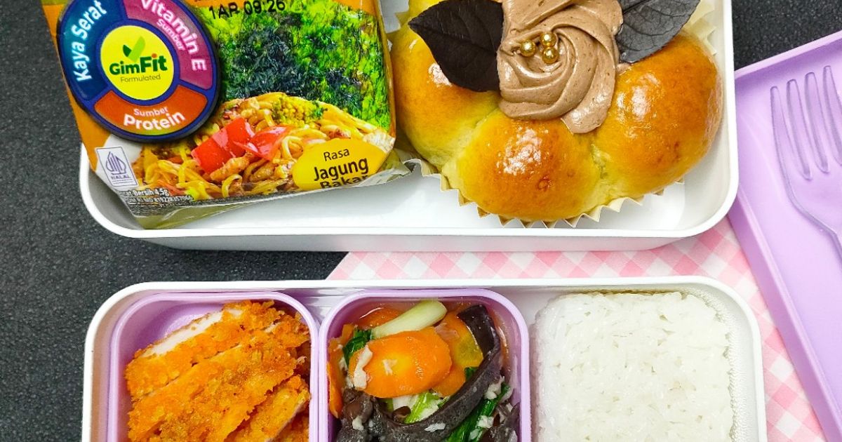 Bekal sekolah, Tumis jamur kuping (1077)