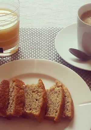 รูปของ เค้กกล้วยหอม (สูตรเนย) Banana Cake