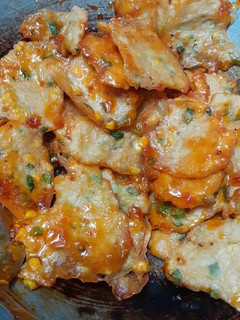 Foto resep Bakwan jagung / sayur disambal manis pedas