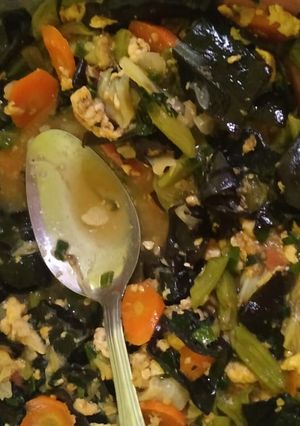 Foto resep Capcay goreng jamur kuping