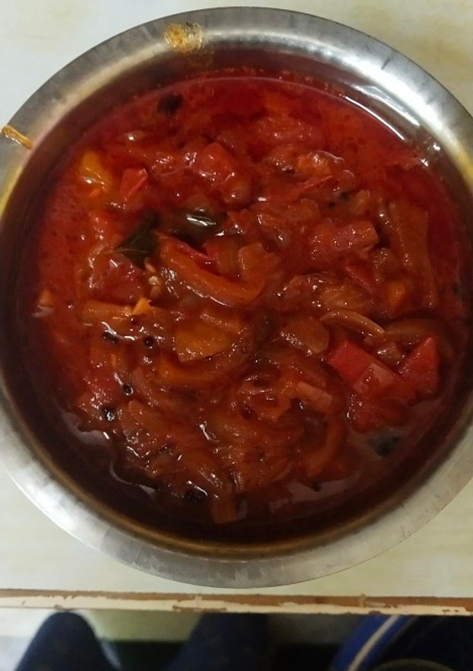 தக்காளி தொக்கு(tomato thokku recipe in tamil) செய்முறை முக்கிய புகைப்படம்