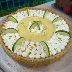 Una foto de Key Lime Pie 🍋‍🟩 Tarta de Lima 🍋‍🟩