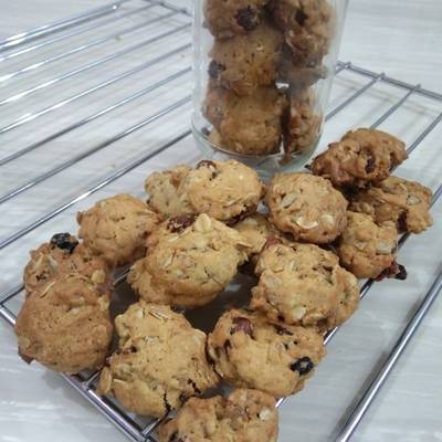 Resipi Biskut Oat Yogood Sedap Dan Sihat Oleh Faylazarene Cookpad