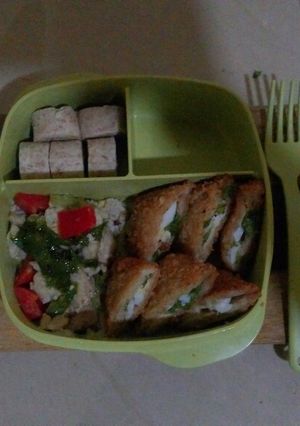 Foto resep Bekal Diet #4: Sandwich Goreng