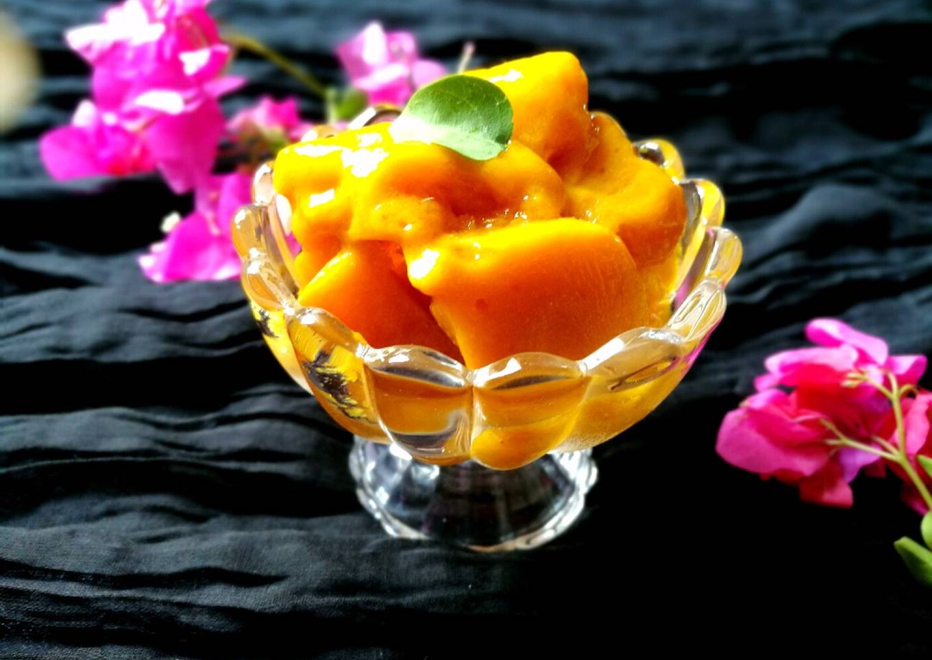 Mango sorbet