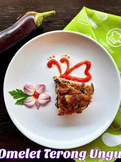 Foto resep 455. Omelet Terong Ungu