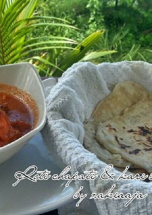 Foto resep Roti chapati & kari india