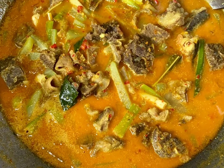Easy Steps to Make Recipes Lodeh Labu Siam dan Daging the Can Spoil the Tongue Appealing.