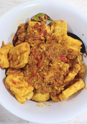 Foto resep Ayam betutu khas Bali + tahu