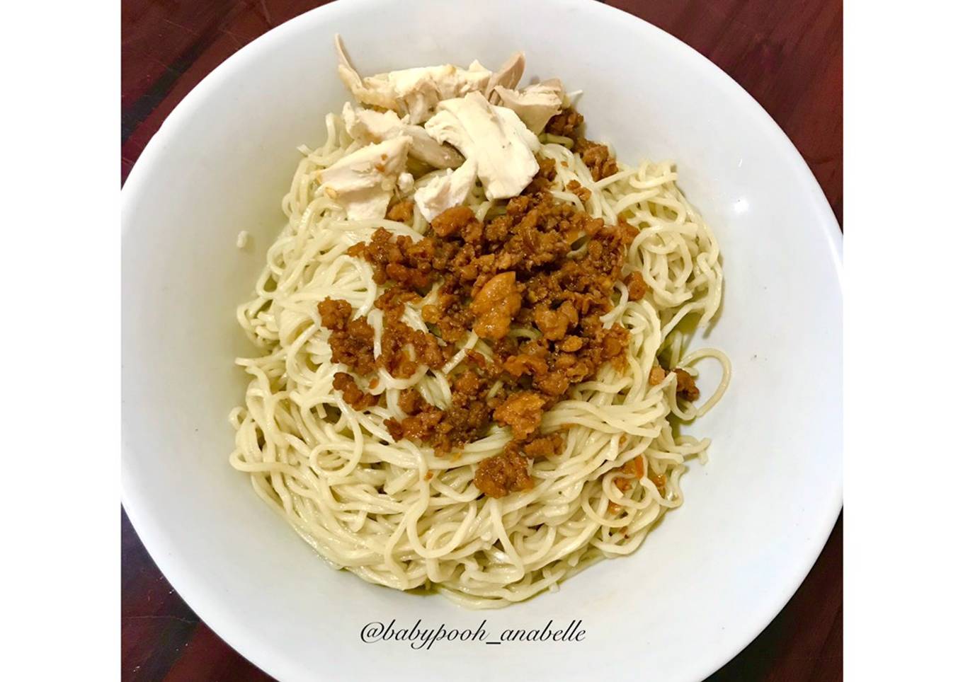 Mie Campur (Babi dan Ayam) ala Rumahan