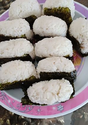 Foto resep Onigiri tuna mayonnaise