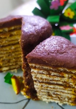 A picture of Choco Marie Gold Cake.