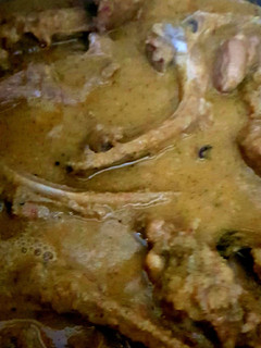 A picture of 3 Spice Chops curry.