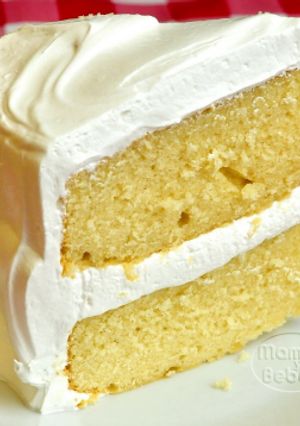 Una foto de Pastel de vainilla