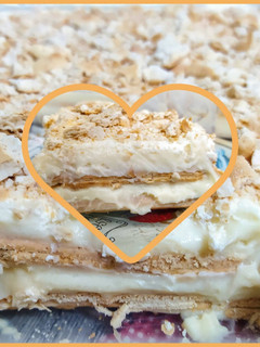Φωτογραφία της συνταγής Μιλφέιγ με cream crackers και σπιτική κρέμα