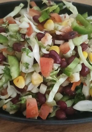 राजमा सलाद (rajma salad) रेसिपी मुख्य फोटो