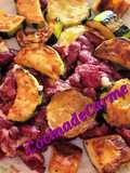 Alubias rojas con calabacín