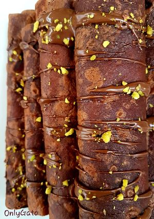 Une photo de Crêpes tout chocolat