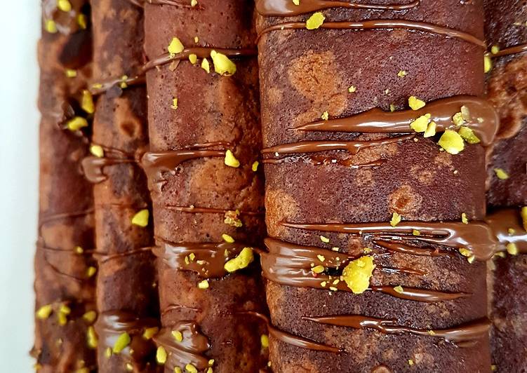 Pas à Préparer Ultime Crêpes tout chocolat