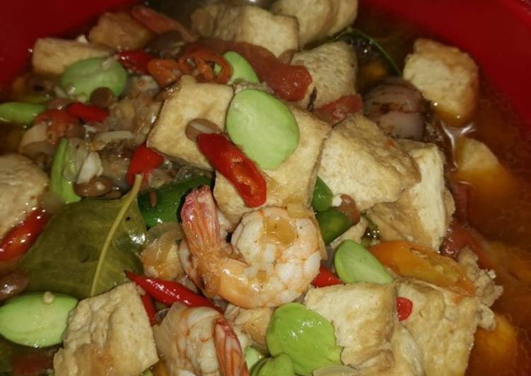Cara Membuat Tumis tauco petai, Enak Banget