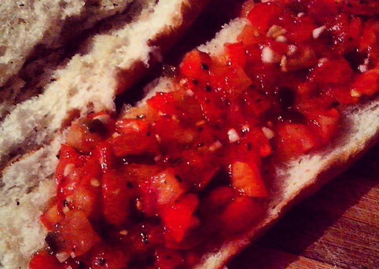 Easiest Way to Make Any-night-of-the-week Bruschetta