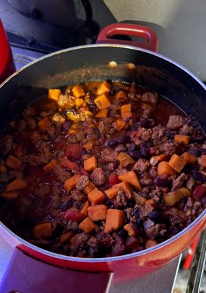 A picture of Perfect Turkey Chili.