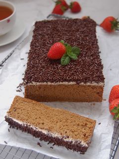 Foto resep Bolu Mocha/moka, lembut yummy