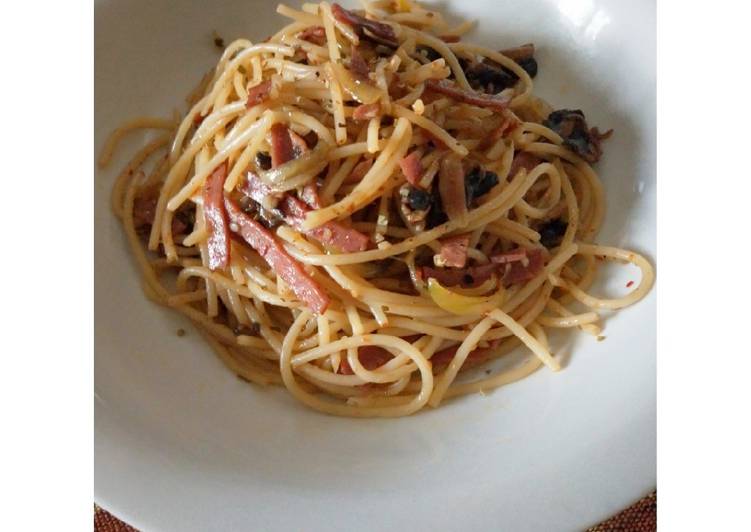 Resep Spaghetti Aglio E Olio Anti Gagal