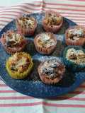 Muffin di buccia di zucca