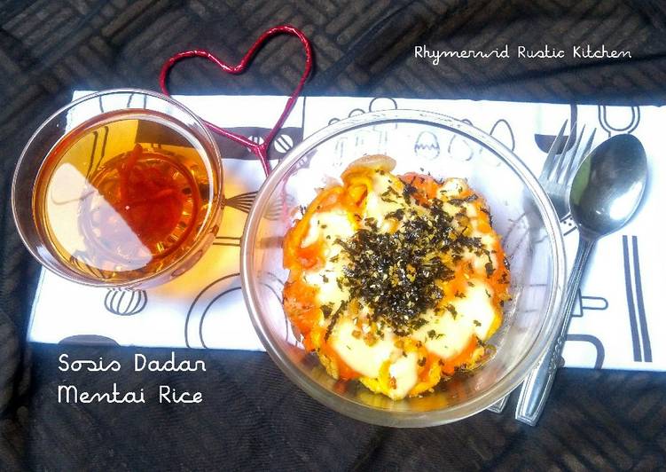makanan Sosis dan Dadar Mentai Rice Jadi, Bikin Ngiler