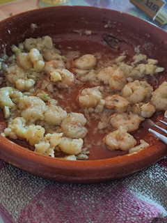 Una foto de Gambas al ajillo