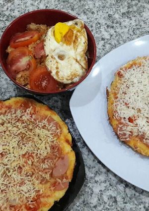 Foto resep Pizza Teflon (Simple)