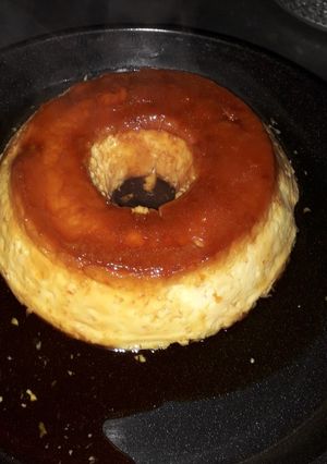 Una foto de Flan Casero