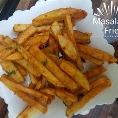 A picture of Masala fries.