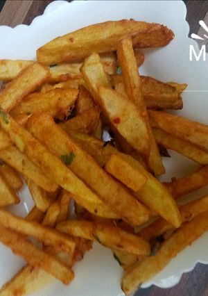 A picture of Masala fries.