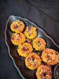 Leftover poha and barley flour tikki
