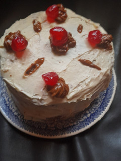 Una foto de Carrot cake-pastel de zanahoria