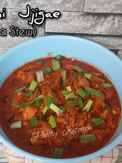 Foto resep Chamchi Jjigae (Spicy Tuna Stew)