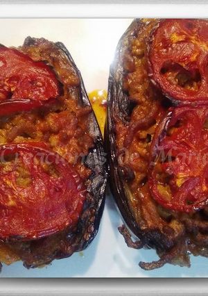 Foto principal de Karnıyarık o berenjenas rellenas (Cocina Turca)